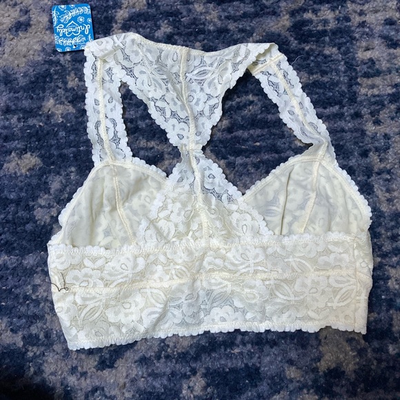 Free People yellow lacey bralette - Picture 2 of 3
